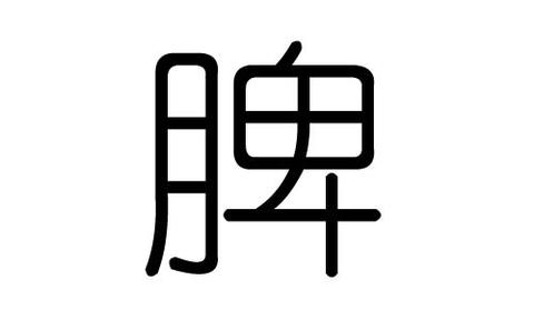 招脾怎么写
