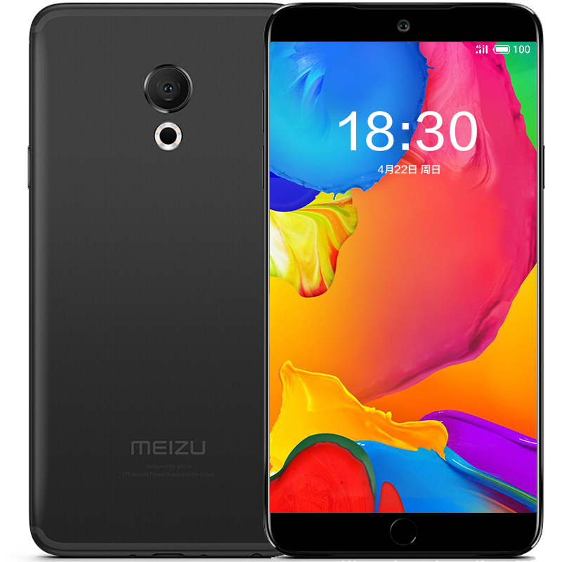 圆形实体Home键亮了!魅族15真机图赏