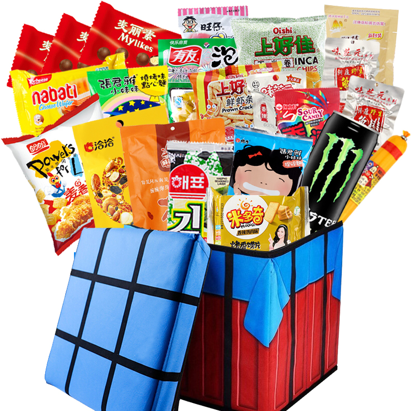 盐津铺子零食大礼包