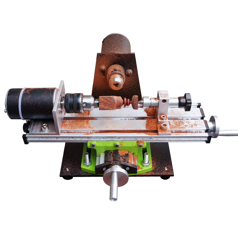 难怪老爸不买手串车珠子了!偷偷在家自己做,小车床分分钟做一串