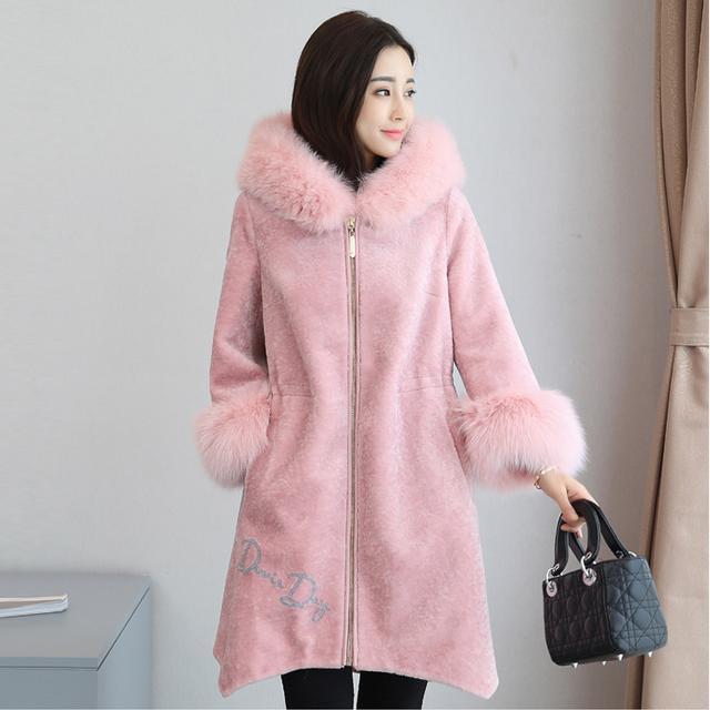 原价一千多的羊剪绒皮草年底特价,借钱给老婆