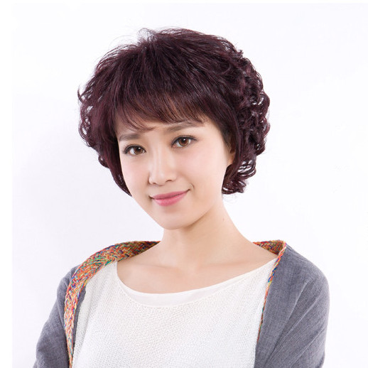 怕烫染伤发,看看火爆的最新款假发套,戴着