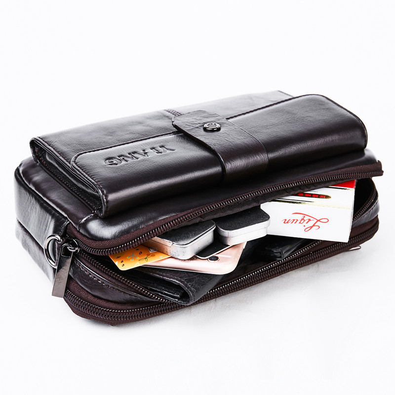 手机别再往裤兜里塞了!国产"万向包"风靡全国,成功男士都爱用