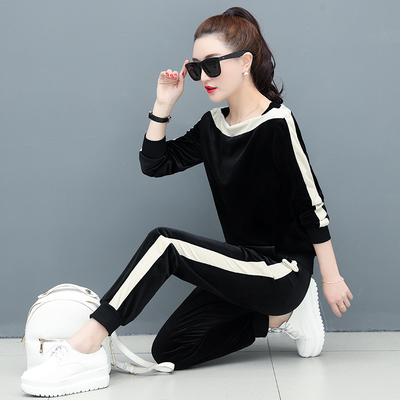 老婆虽有160斤,但很会打扮,有了下面大码套装